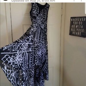 Ashley Stewart high low dress 12